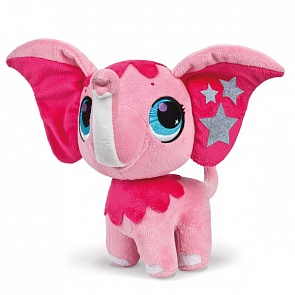 Мягкая игрушка Слоник из мультфильма «Littlest Pet Shop», озвученная с русским чипом (Мульти Пульти, V27625/20sim)